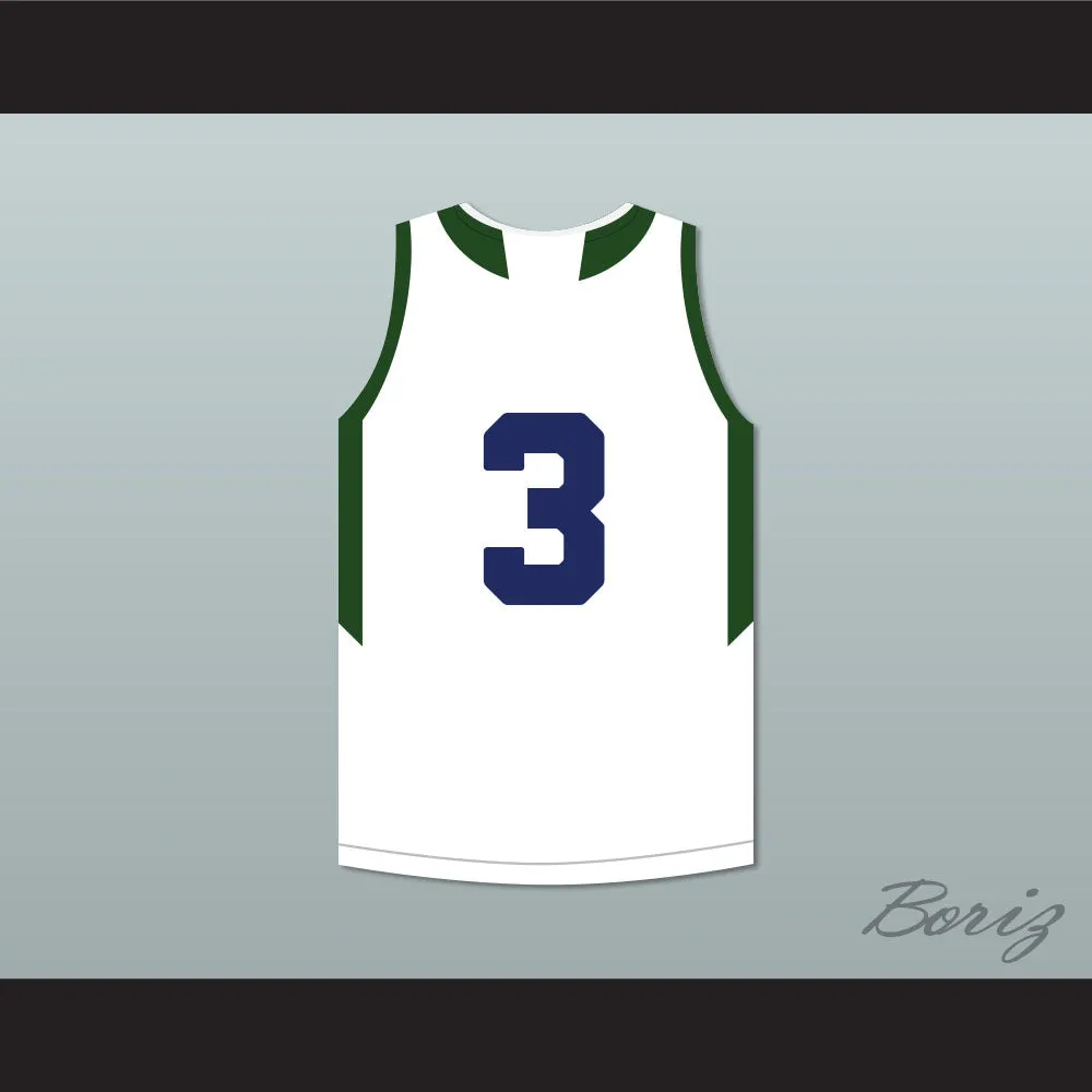 LiAngelo Ball 3 Chino Hills High School Huskies White Basketball Jersey 2