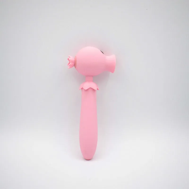 Lick n' Stick  Flicker and G-Spot Vibrator -  Pink