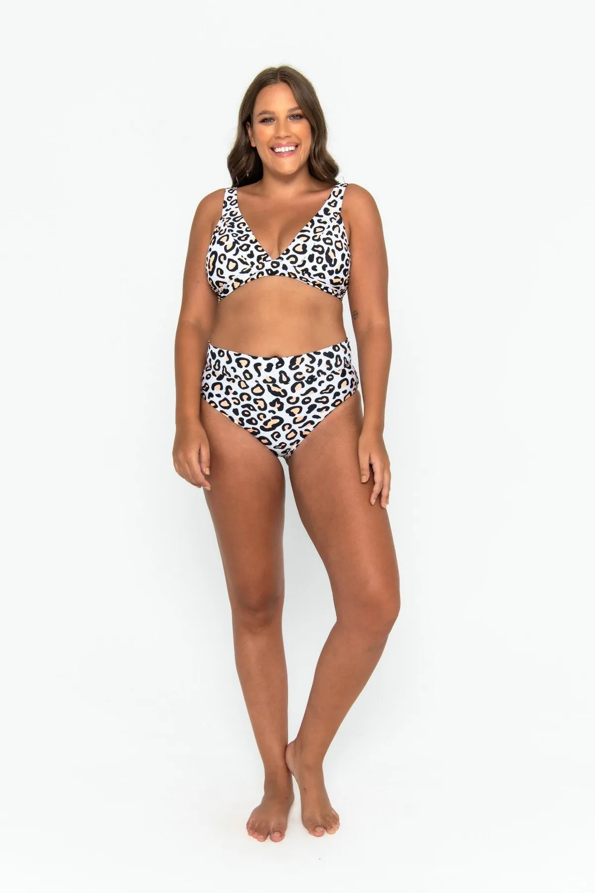 Lola Triangle Top - Safari Leopard