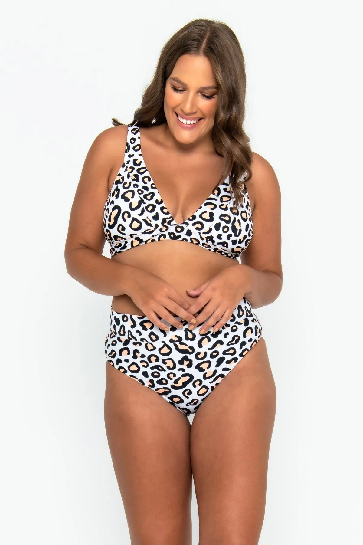Lola Triangle Top - Safari Leopard