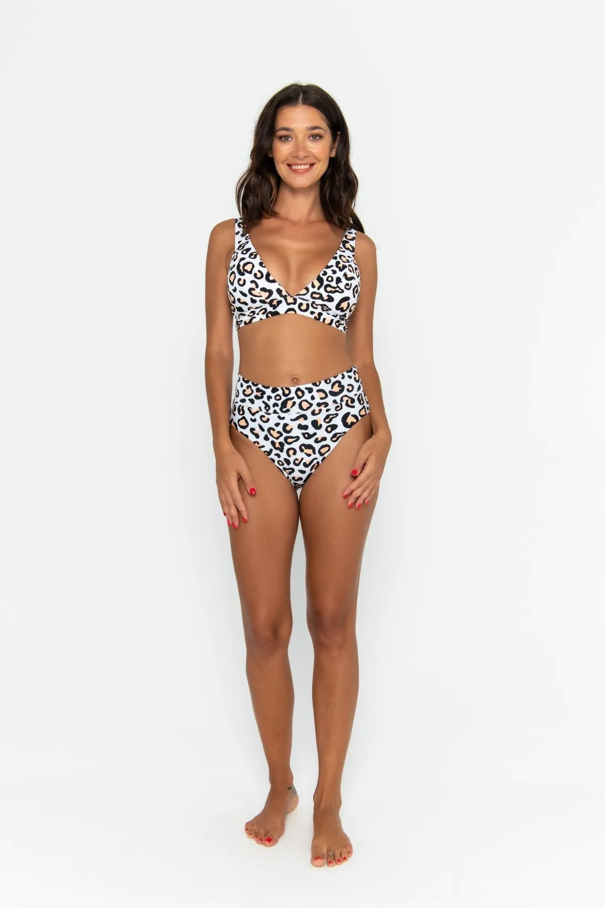 Lola Triangle Top - Safari Leopard