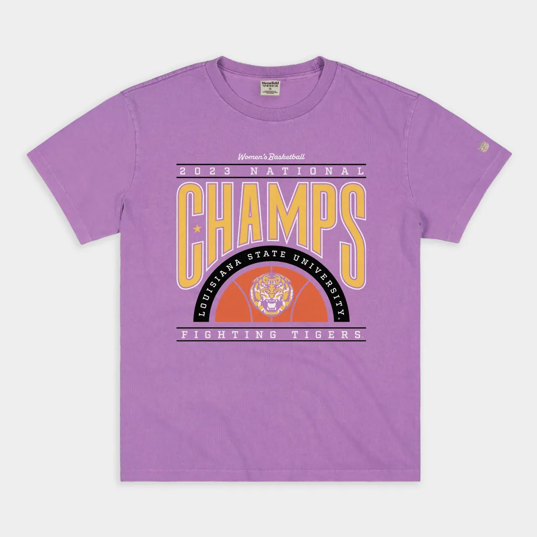 LSU Women's Basketball 2023 Champs Tee