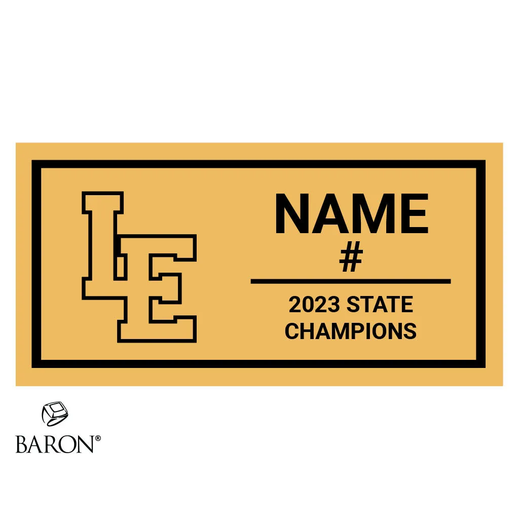 Lutheran East High School Boys Basketball 2023 Championship Ring Box
