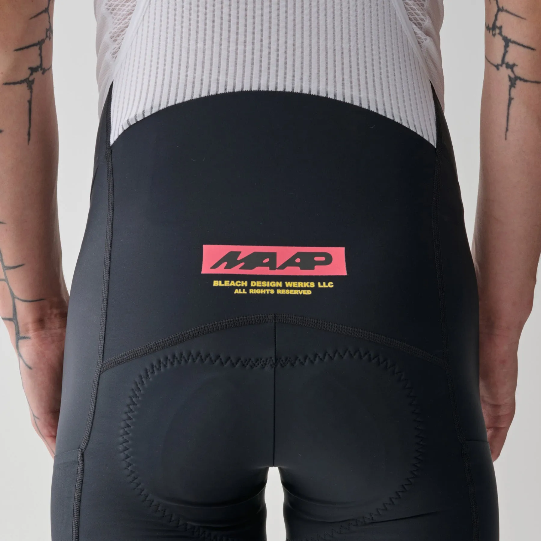 MAAP x Bleach Team Bib Evo Cargo - Black/Chrome