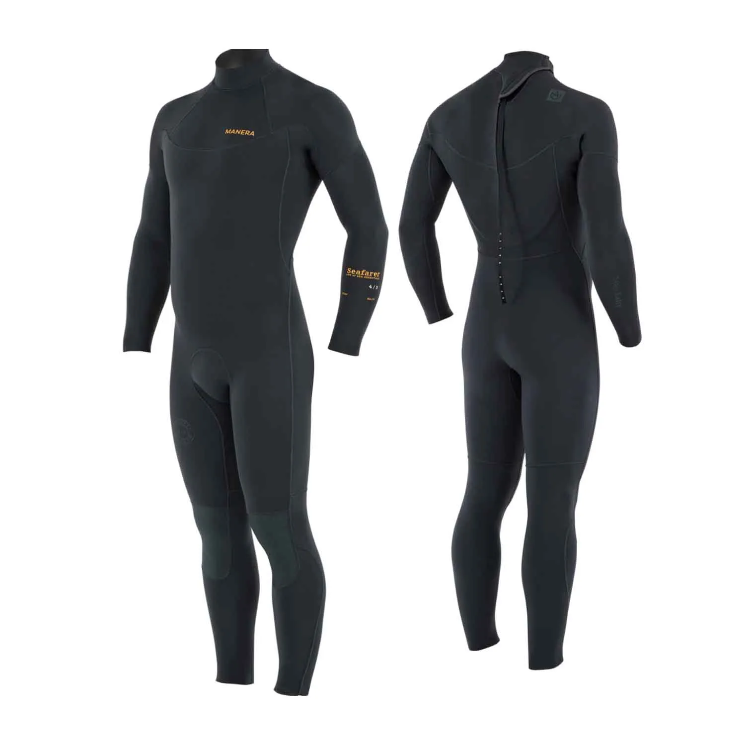 Manera Seafarer 4/3mm Back Zip Anthracite