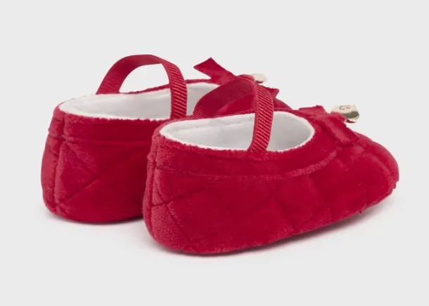 Mayoral Baby Red Mary Jane Shoes