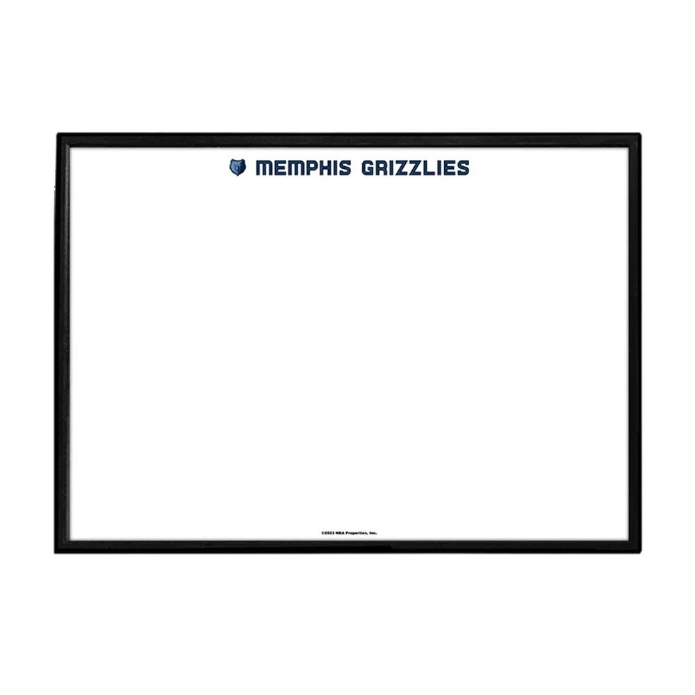 Memphis Grizzlies: Framed Dry Erase Wall Sign