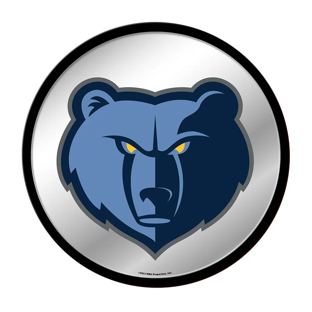 Memphis Grizzlies: Modern Disc Mirrored Wall Sign