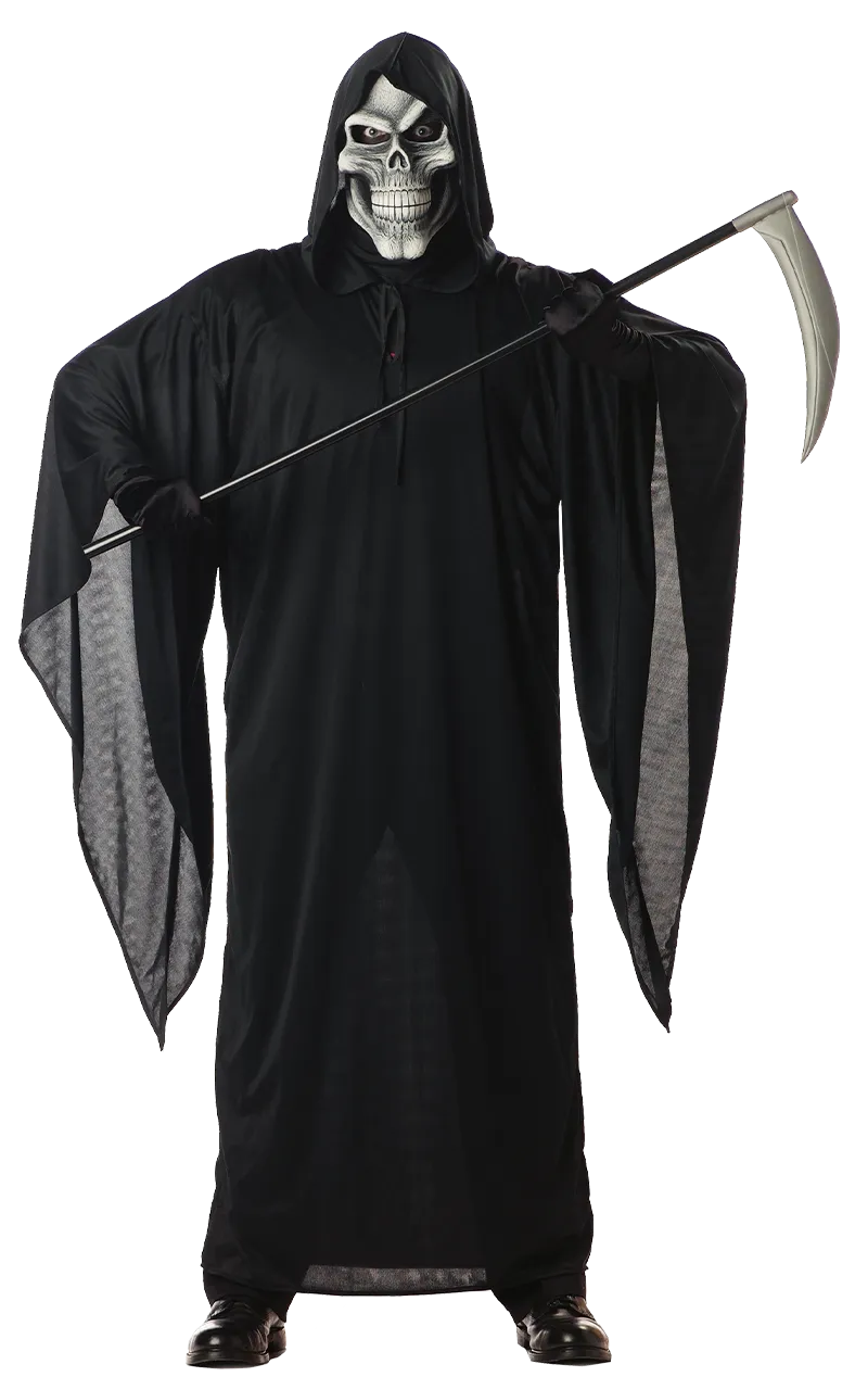 Mens Death Reaper Halloween Costume