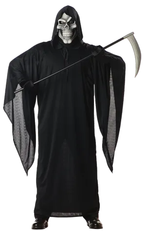 Mens Death Reaper Halloween Costume