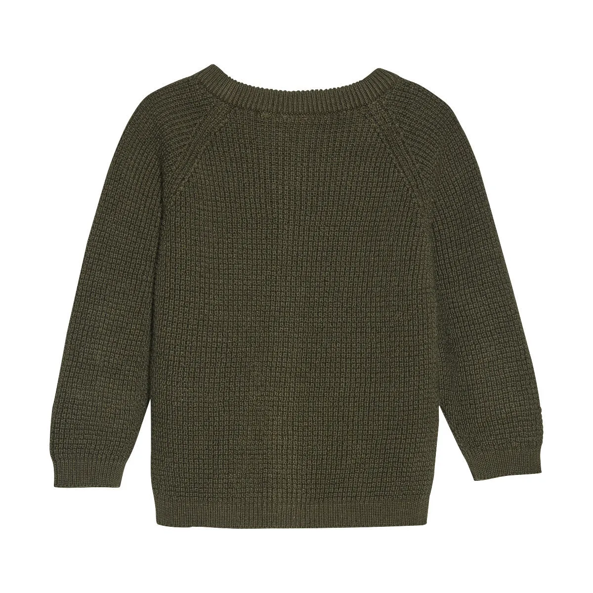 Minymo Knit Cardigan - Olive Night