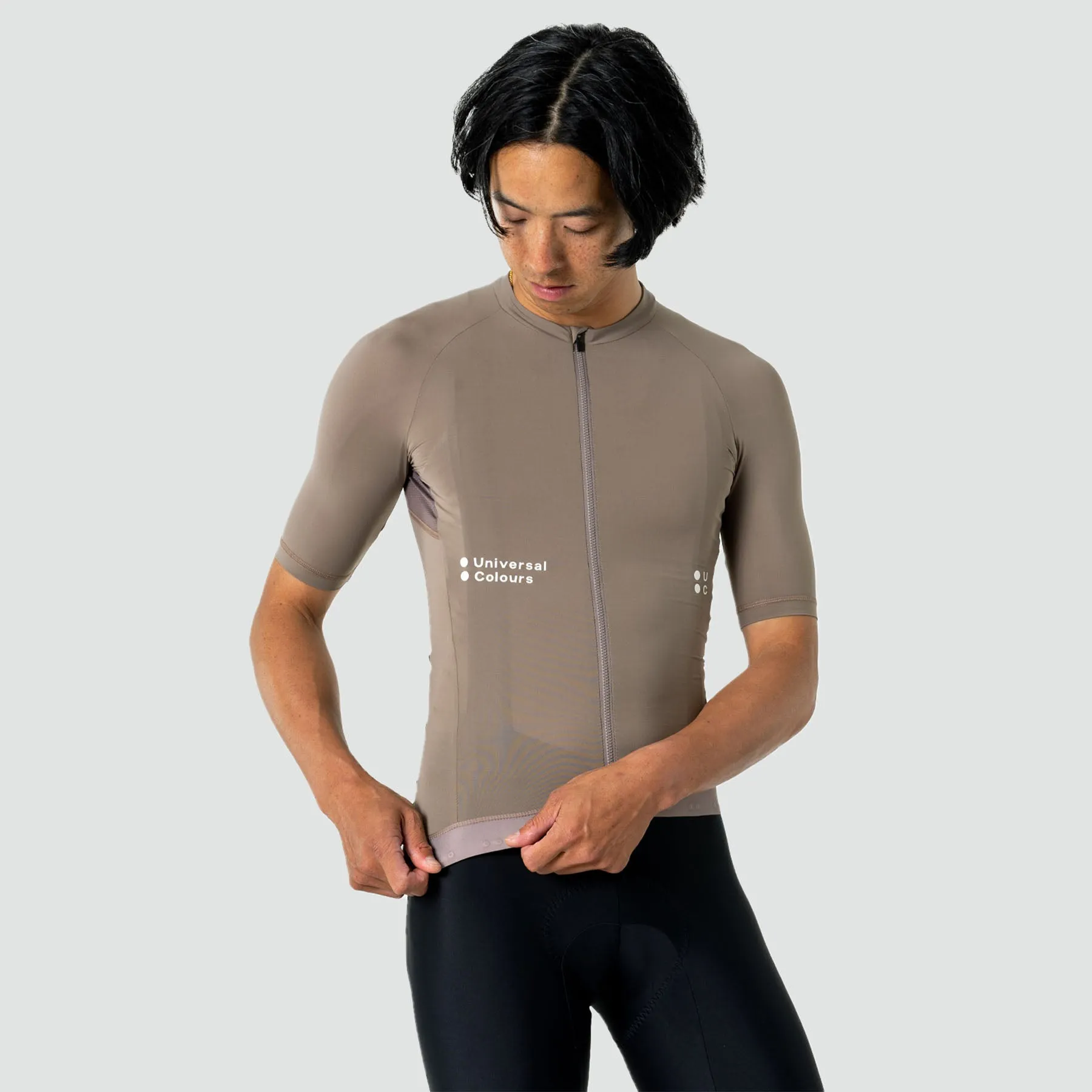 Mono Short Sleeve Jersey - Portobello Grey