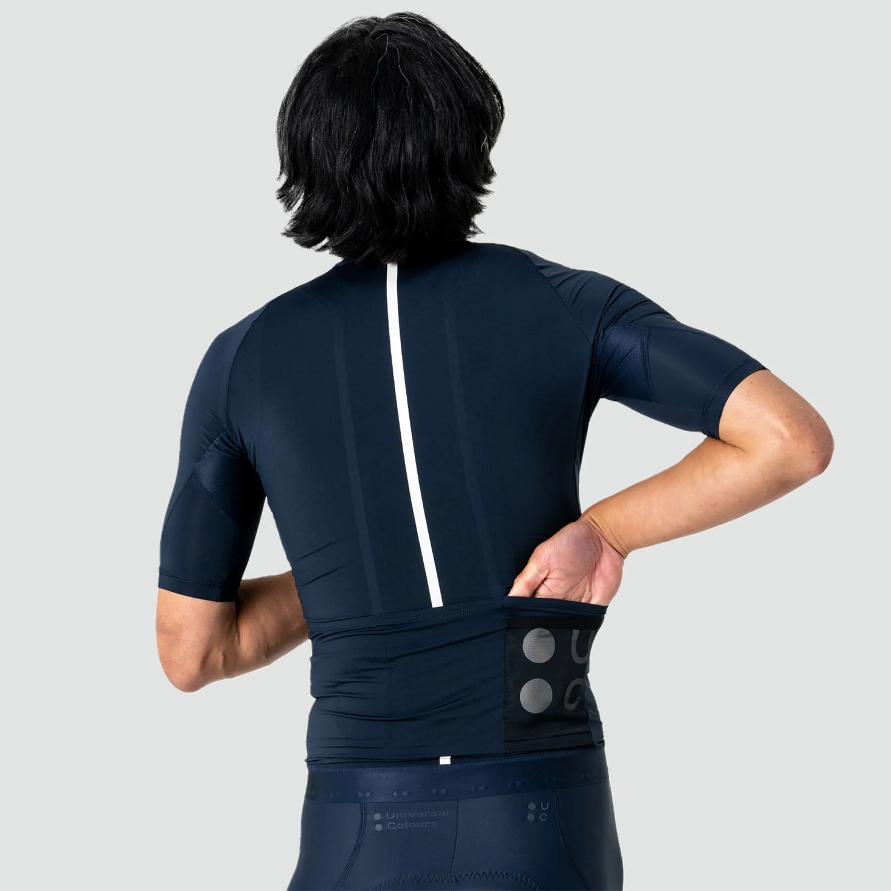 Mono Short Sleeve Jersey - UC Navy
