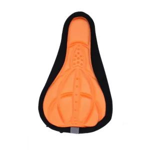 MTB Mountain Bike Cycling Thickened Extra Comfort Ultra Soft Silicone 3D Gel Pad Cushion Cover Bicycle Saddle Seat 4 Colors