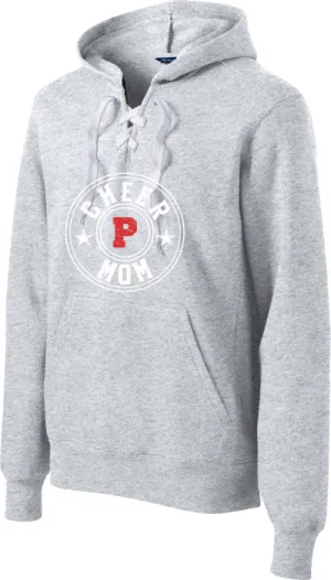 MY Plainfield Basketball- CHEER MOM HOODIE GRAY
