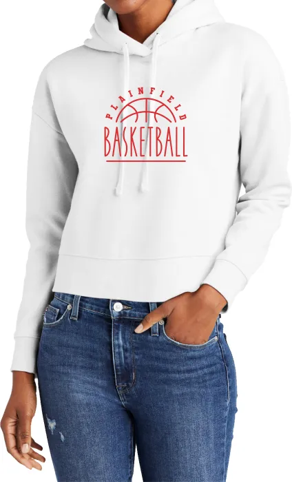 MY Plainfield Basketball- PLAINFIELD BASKETBALL CROP HOODIE
