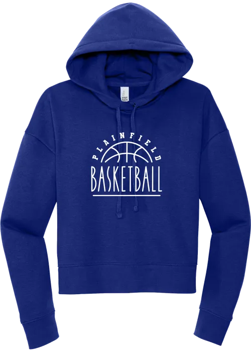 MY Plainfield Basketball- PLAINFIELD BASKETBALL CROP HOODIE
