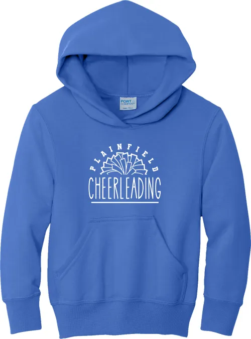 MY Plainfield Basketball- YOUTH PLAINFIELD CHEERLEADING HOODIE