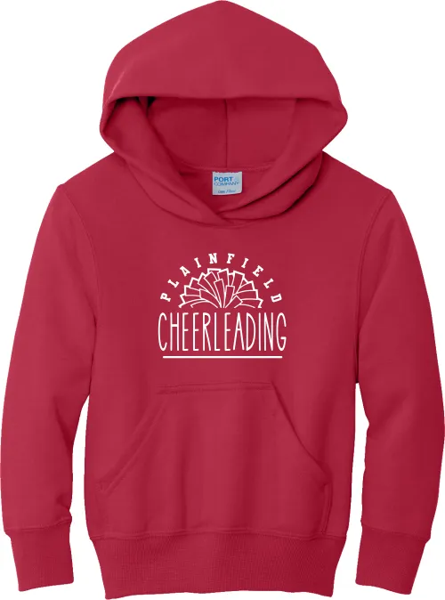 MY Plainfield Basketball- YOUTH PLAINFIELD CHEERLEADING HOODIE