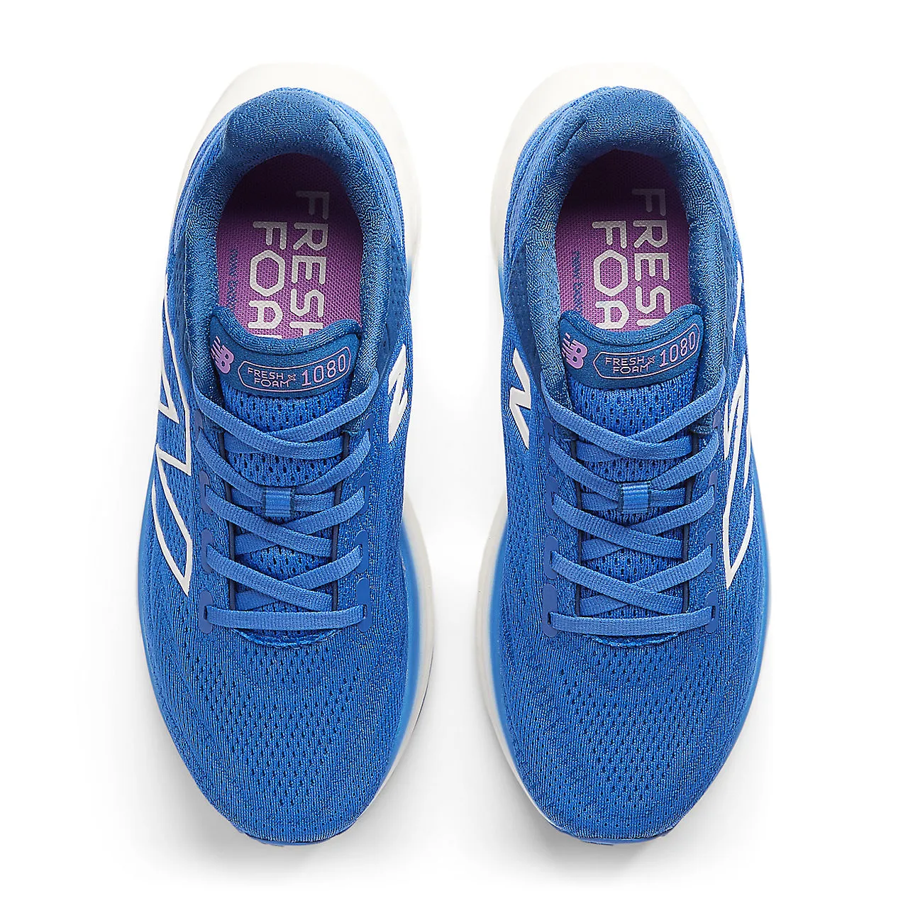 New Balance Fresh Foam X 1080 v13 Wide (Womens) - Marine blue with sea salt