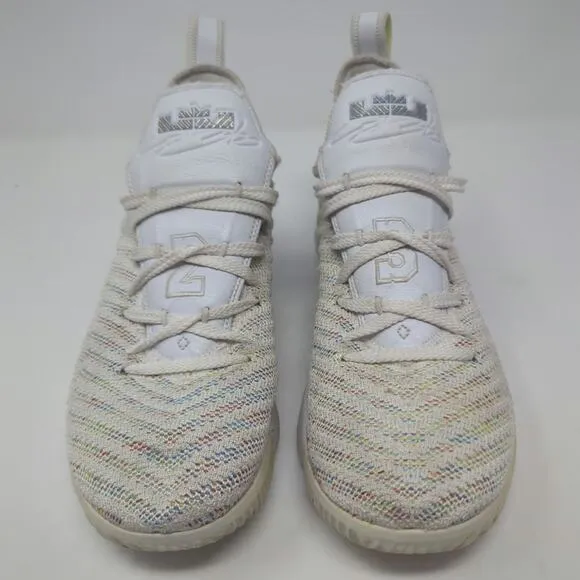 Nike LeBron 16 Buzz Lightyear Volt White Purple Grape Big Kids Size 6