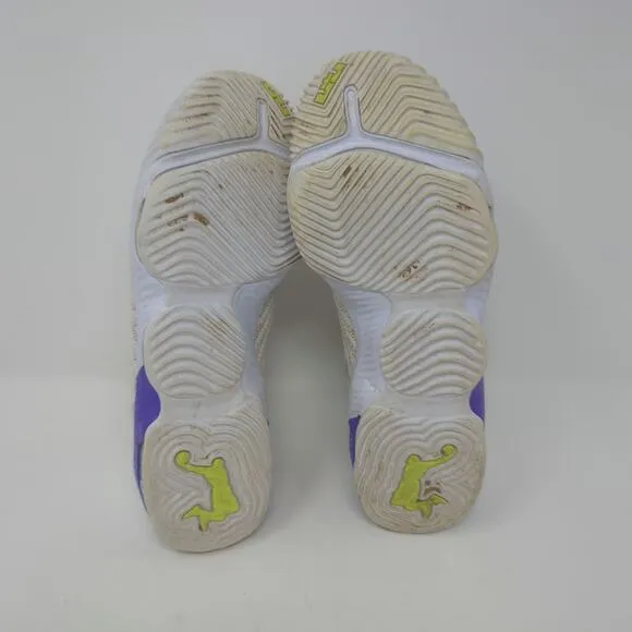 Nike LeBron 16 Buzz Lightyear Volt White Purple Grape Big Kids Size 6