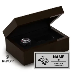North Linn High School Boys Basketball 2022 Championship Ring Box