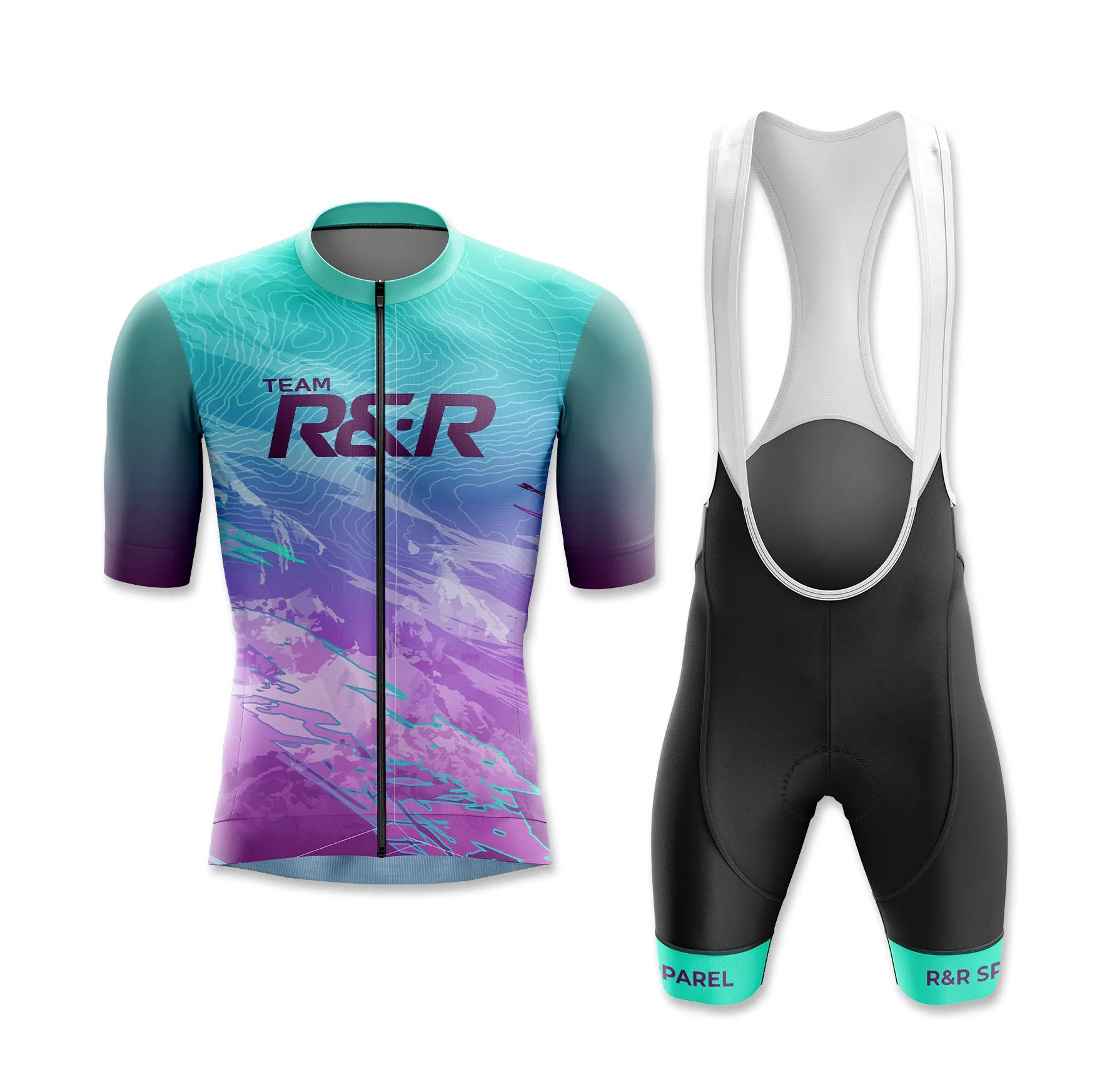 Northern Lights Seamless Cycling Jersey