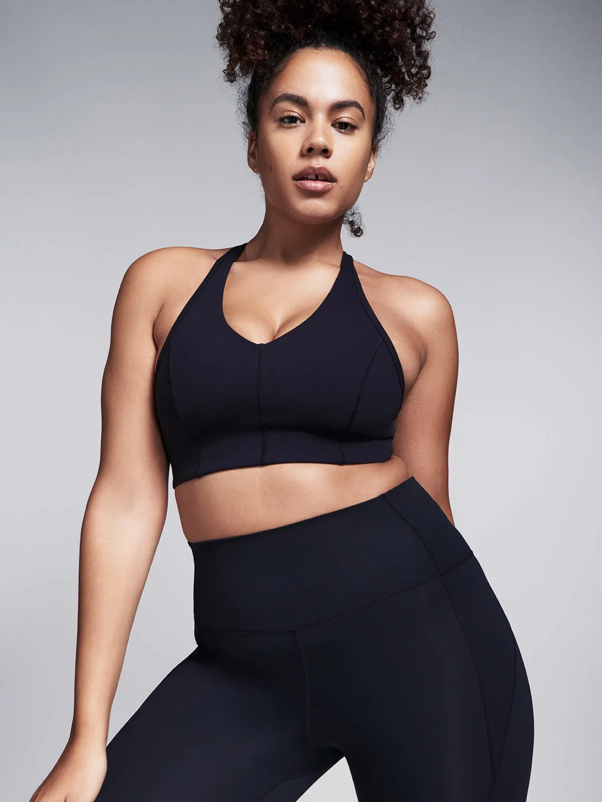NUDE FATALE Sports Bra Rust