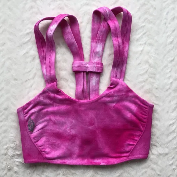 NWT Free People On The Radar Tie Dye Sports Bra