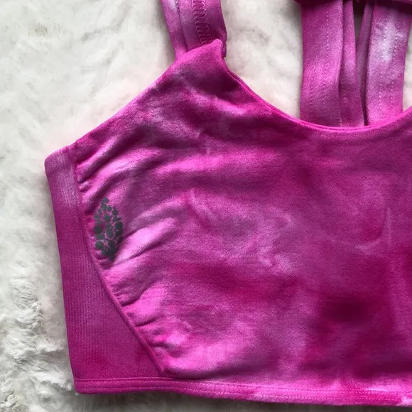 NWT Free People On The Radar Tie Dye Sports Bra