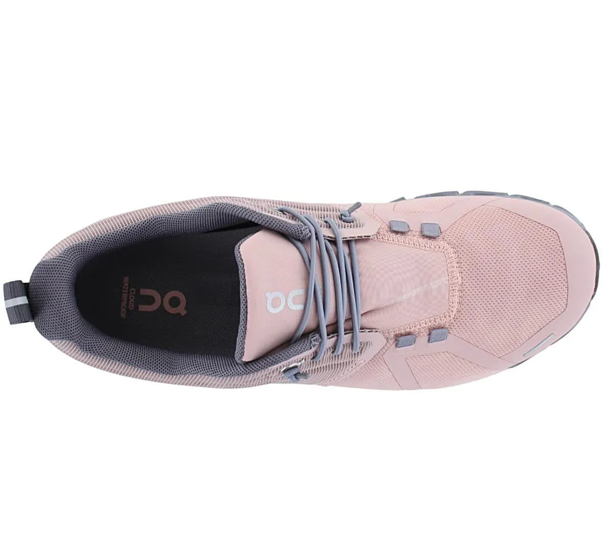 ON Running Cloud 5 WP Waterproof - Damen Sneakers Schuhe Rose-Fossil 59.98527