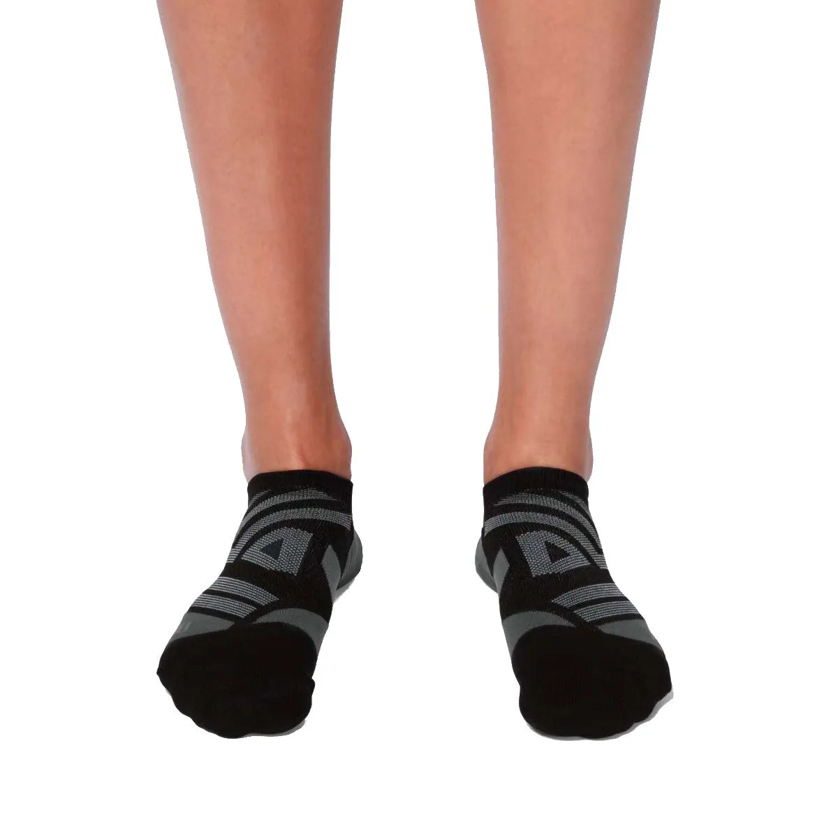 On Running Low Sock (Womens) - Black/Shadow