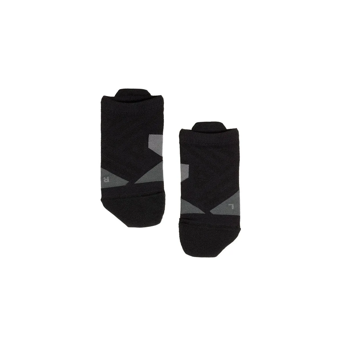 On Running Low Sock (Womens) - Black/Shadow