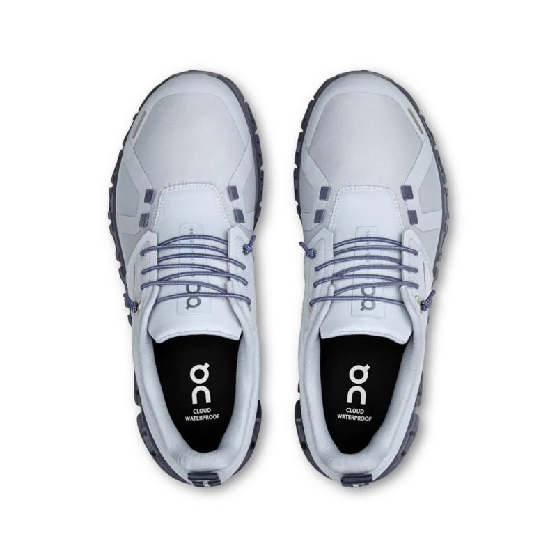 On Women's Cloud 6 Waterproof - Heather/Metal