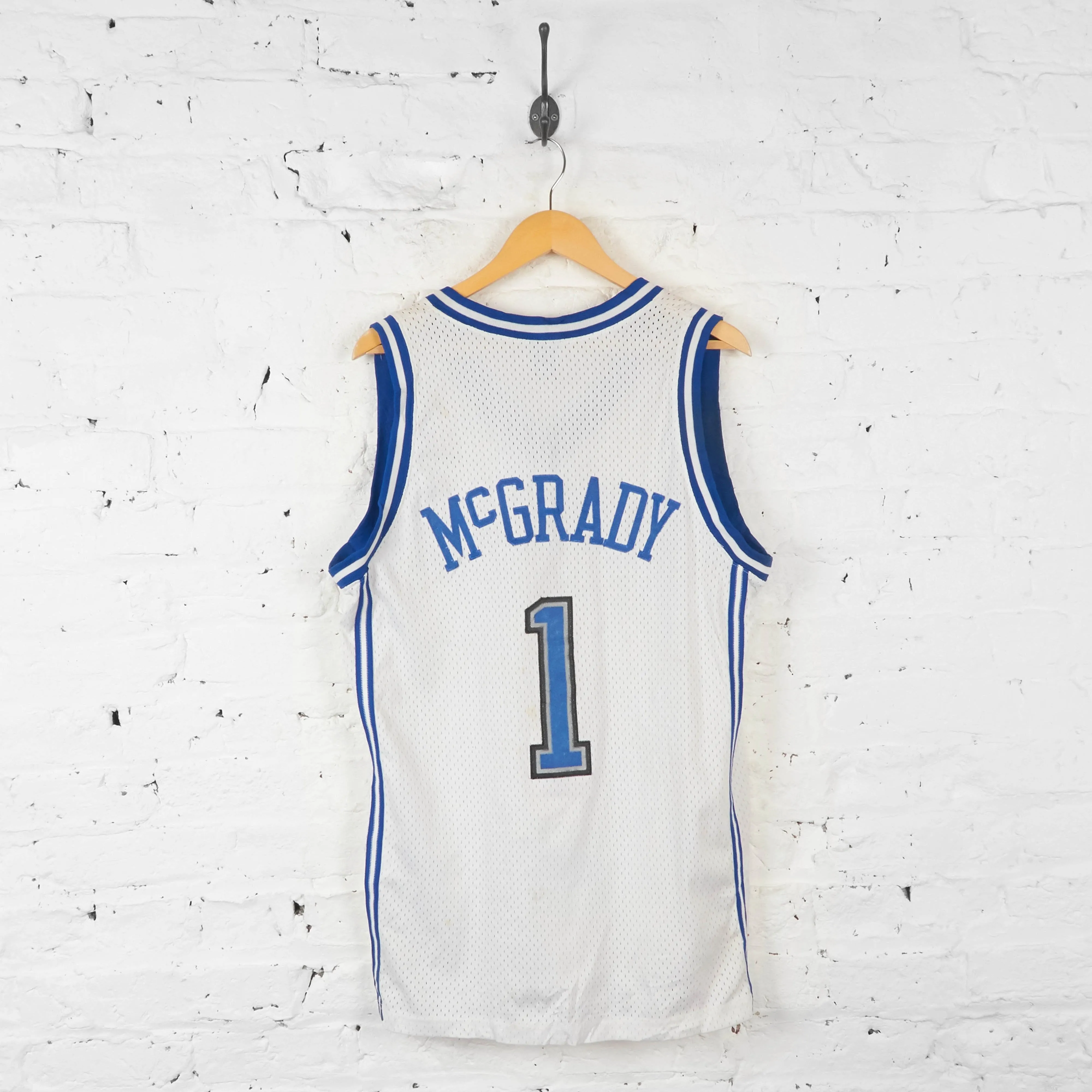Orlando Magic McGrady NBA Basketball Vest Jersey - White - M