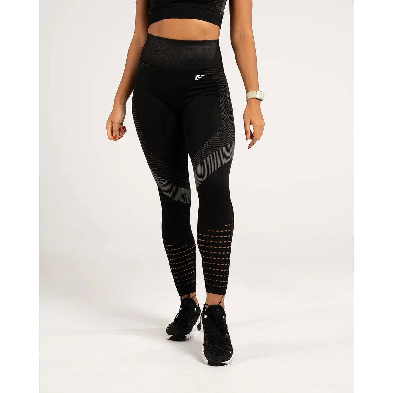 Palmfit Balance Seamless Leggings, Midnight Black