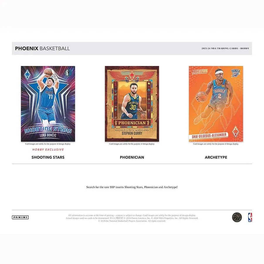 Panini Phoenix NBA Basketball 2023/24 - Hobby Box