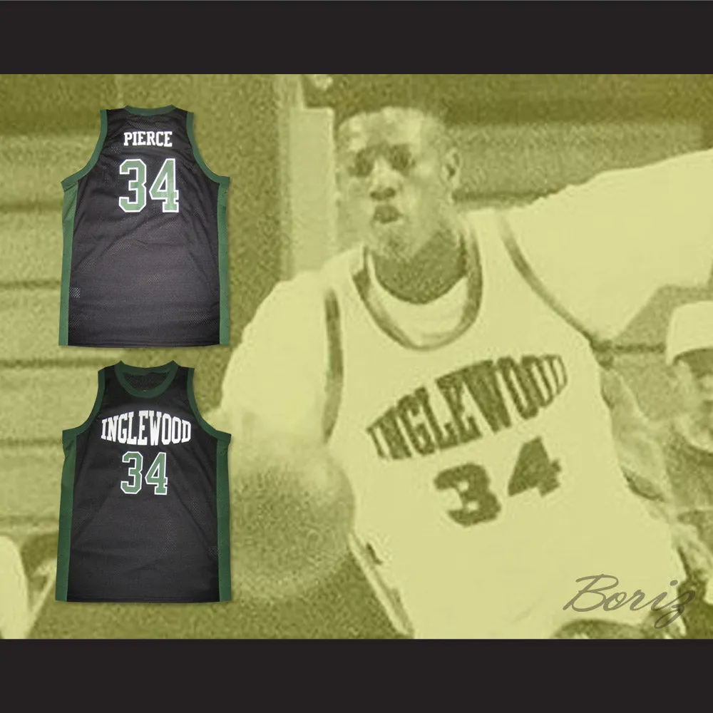 Paul Pierce 34 Inglewood High School Black Basketball Jersey