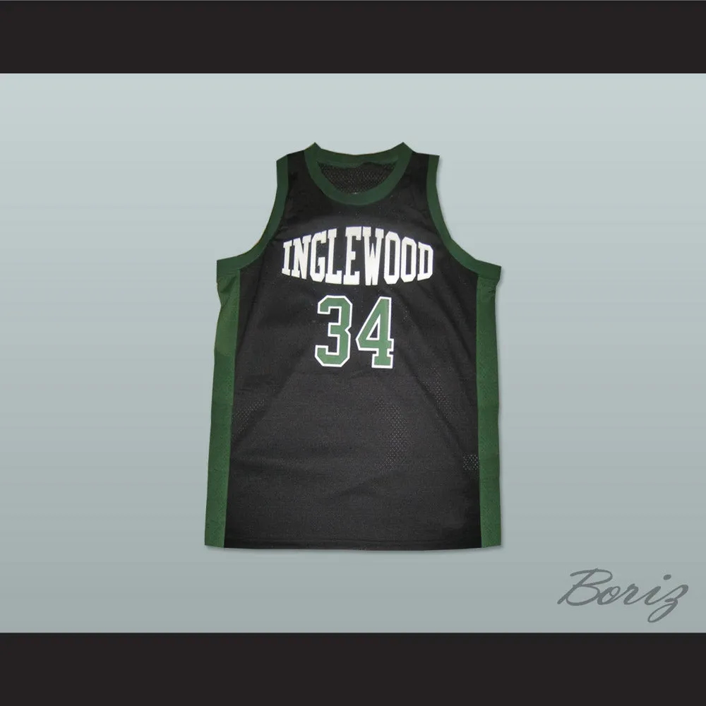 Paul Pierce 34 Inglewood High School Black Basketball Jersey