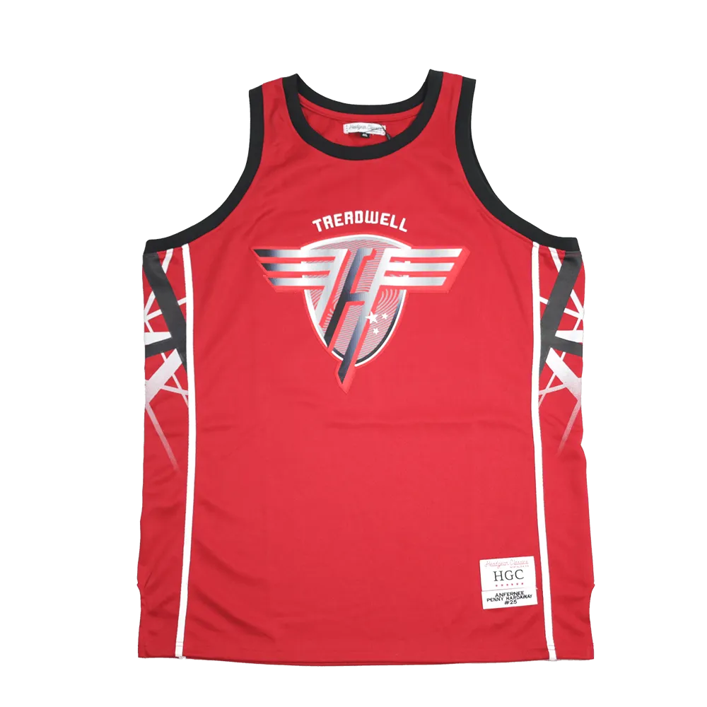 PENNY HARDAWAY ALTERNATE RED HIGH SCHOOL BASKETBALL JERSEY