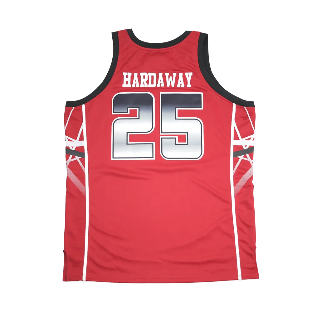 PENNY HARDAWAY ALTERNATE RED HIGH SCHOOL BASKETBALL JERSEY