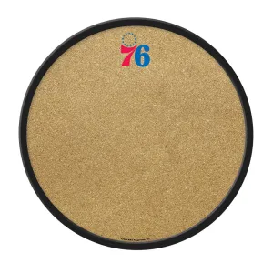 Philadelphia 76ers: Modern Disc Cork Board