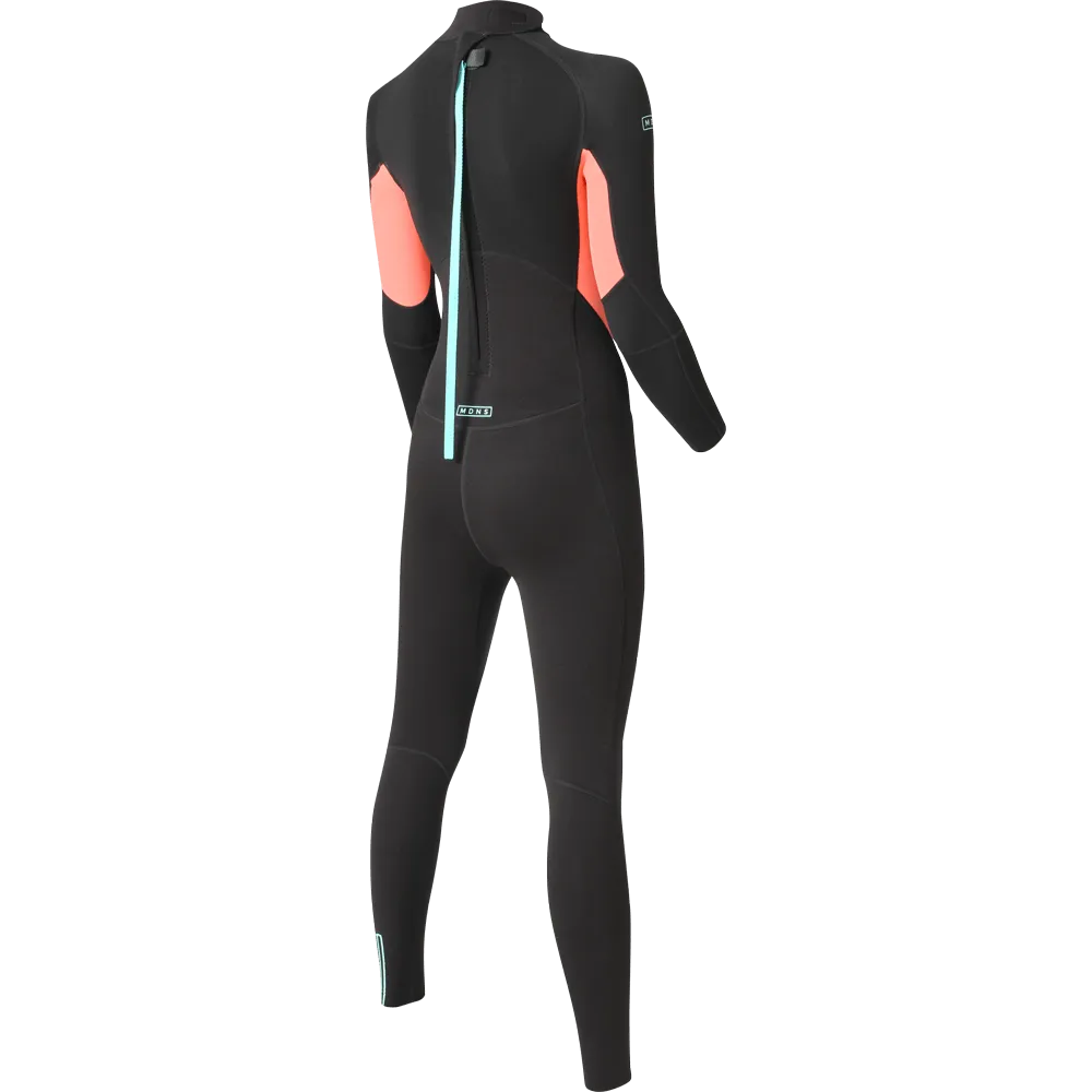 PIONEER WOMEN 4/3 BACKZIP STEAMER - WOMEN'S WETSUITS 23