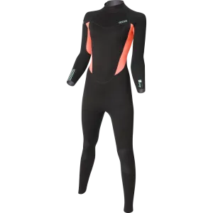 PIONEER WOMEN 4/3 BACKZIP STEAMER - WOMEN'S WETSUITS 23