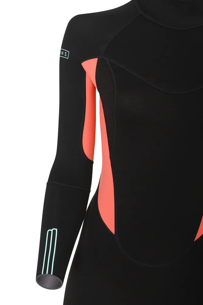 PIONEER WOMEN 4/3 BACKZIP STEAMER - WOMEN'S WETSUITS 23