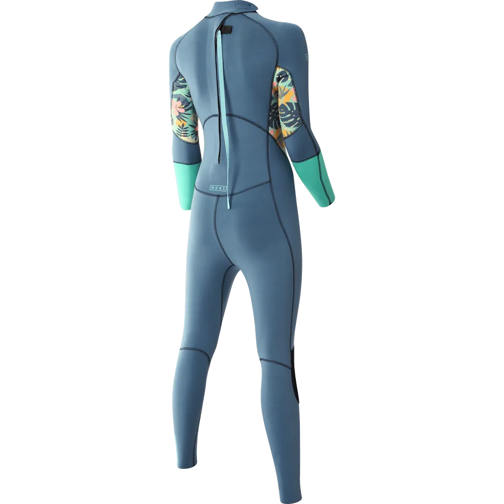 PIONEER WOMEN 4/3 BACKZIP STEAMER - WOMEN'S WETSUITS 23