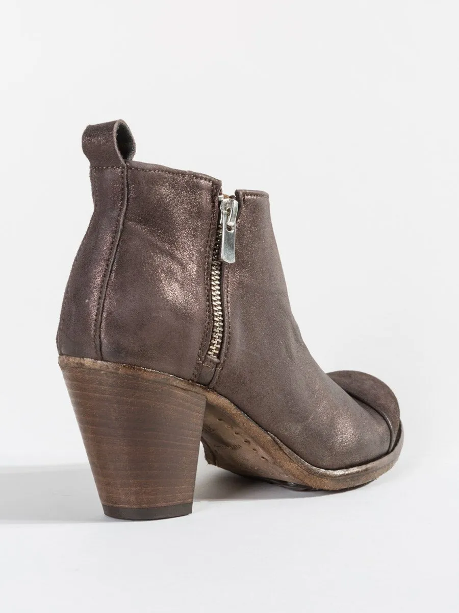 plasir bootie - chiffon bronzo