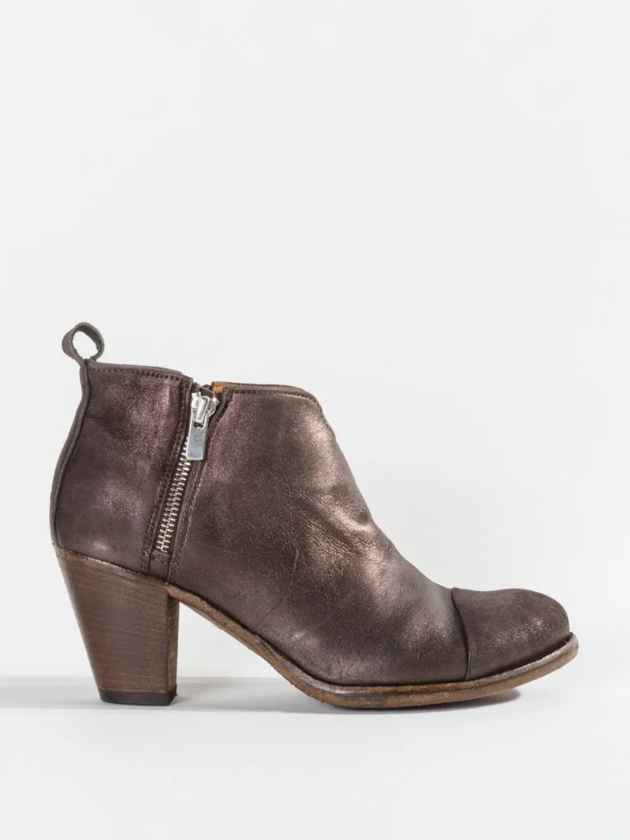 plasir bootie - chiffon bronzo