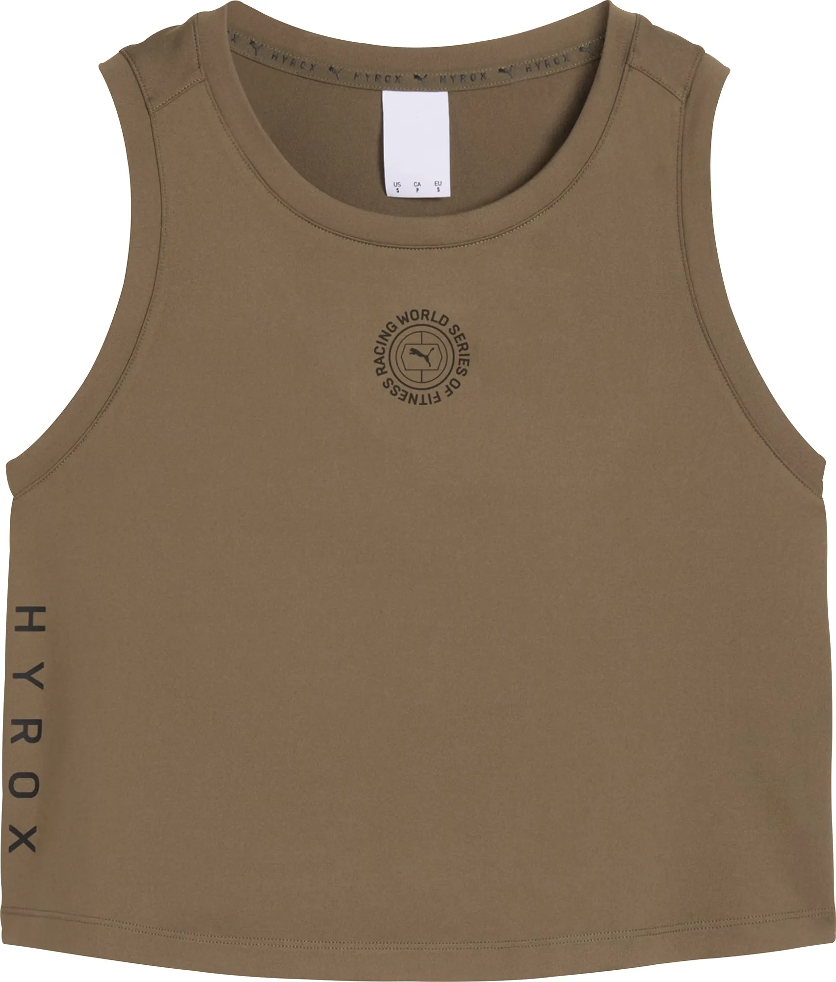 Puma X HYROX Cloudspun Womens Training Vest Tank Top - Green